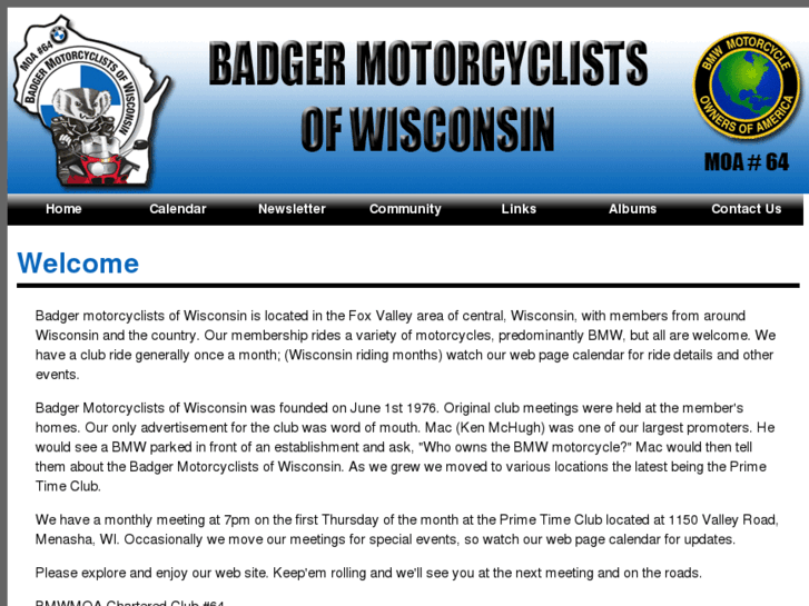 www.badgermotorcyclistsofwisconsin.com