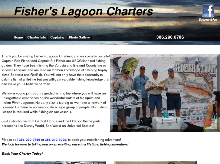 www.fisherslagooncharters.com