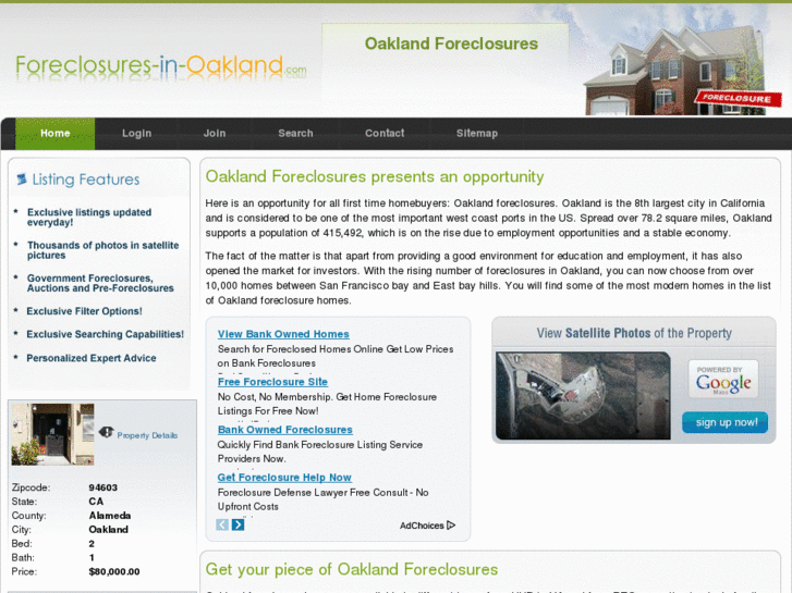 www.foreclosures-in-oakland.com