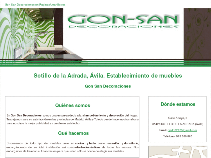 www.gon-sandecoraciones.es