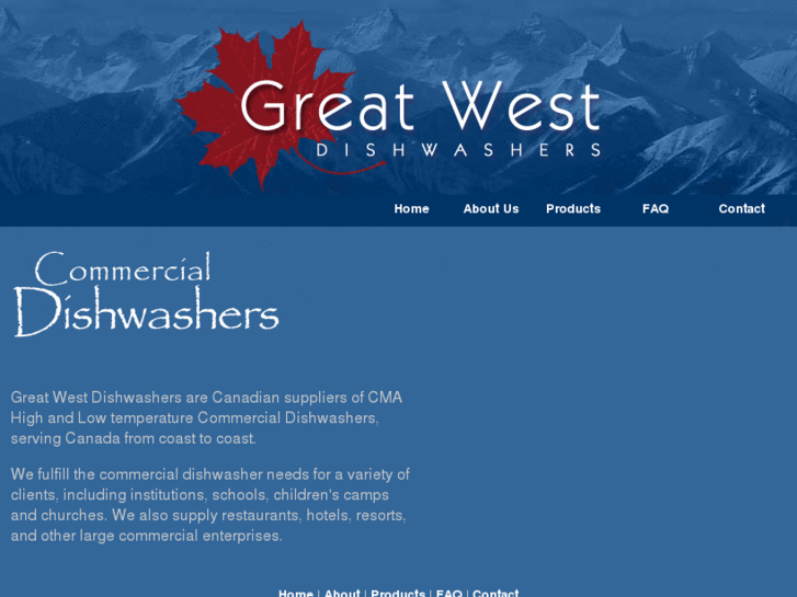 www.greatwestdishwashers.com