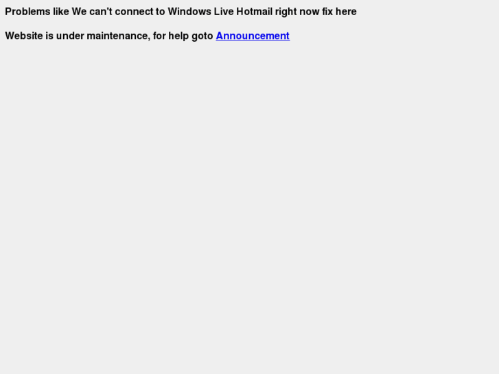 www.hotmailerror.net