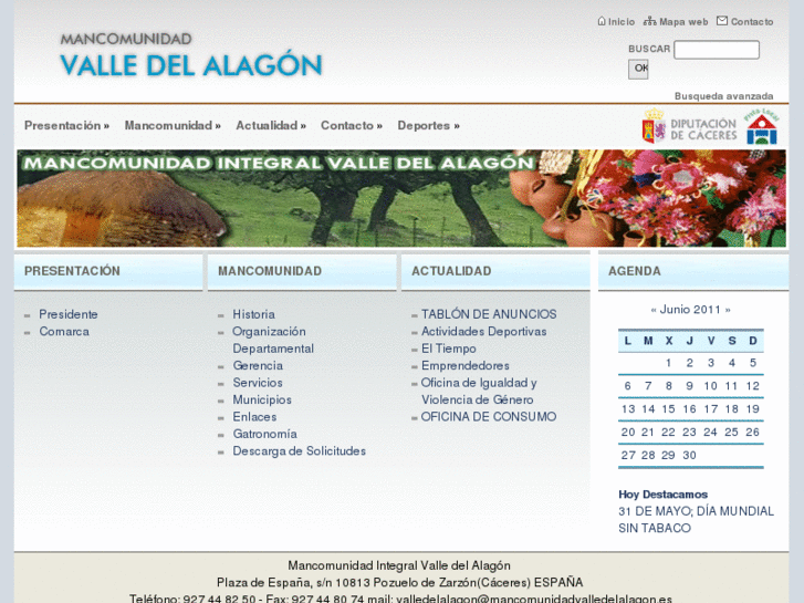 www.mancomunidadvalledelalagon.es