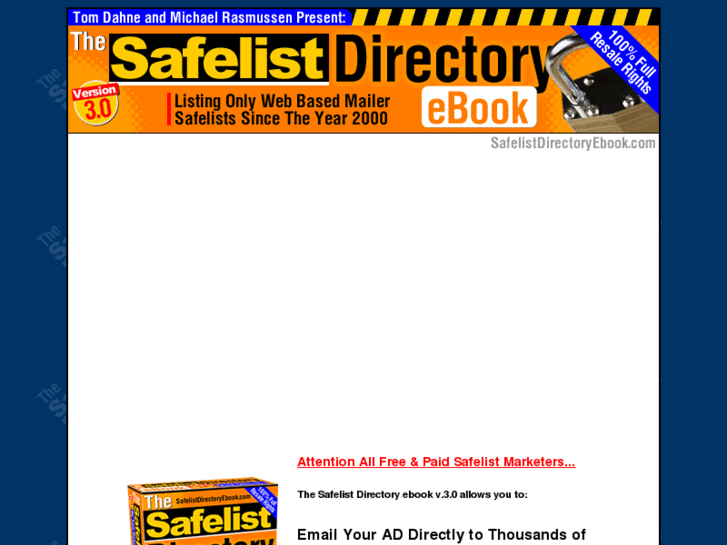 www.thesafelistdirectoryebook.com