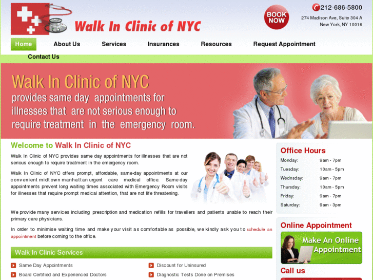 www.walkinclinicnyc.com