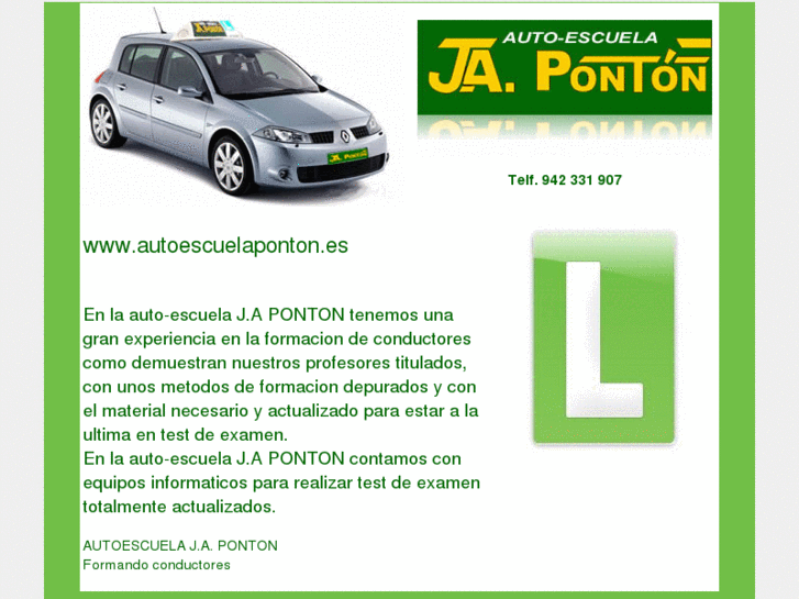 www.autoescuela-ponton.es