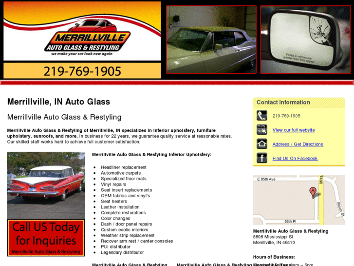 www.autoglassmerrillville.com