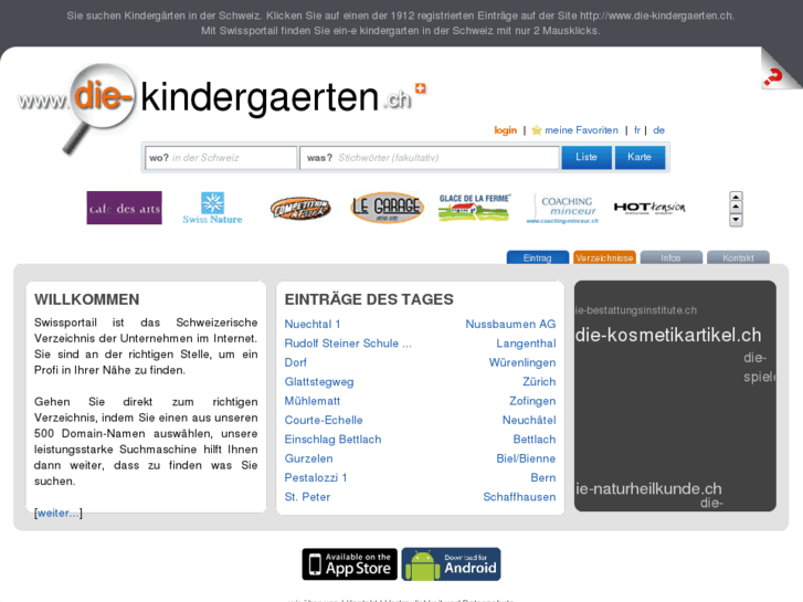 www.die-kindergaerten.ch