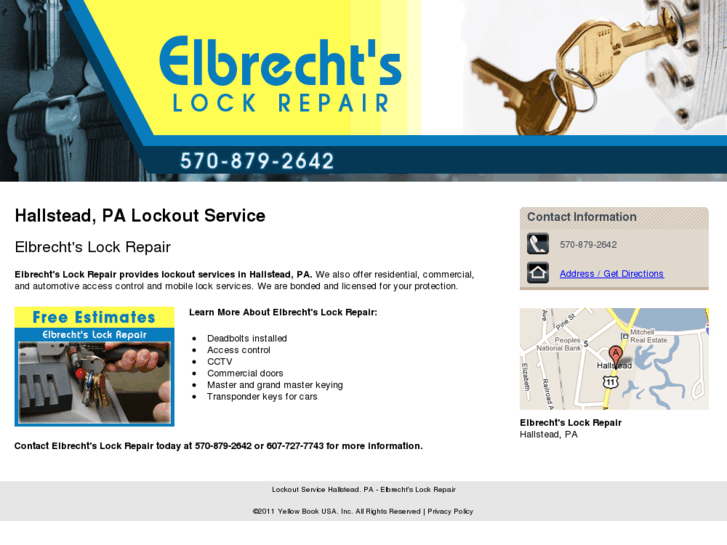 www.elbrechtslockrepair.com