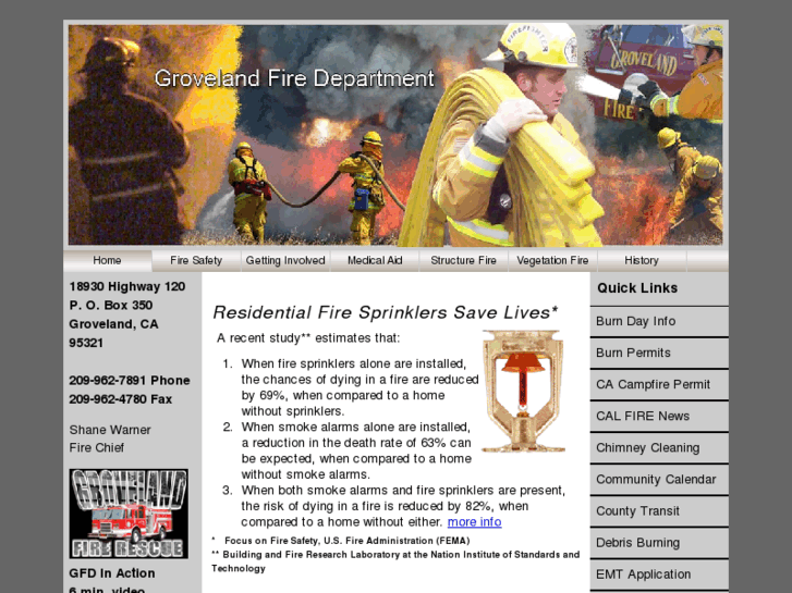 www.grovelandfire.com