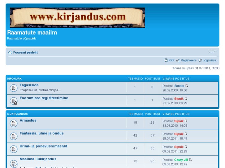 www.kirjandus.com