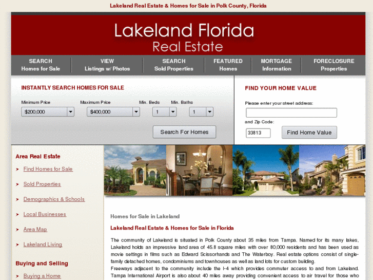 www.lakeland-homesforsale.com