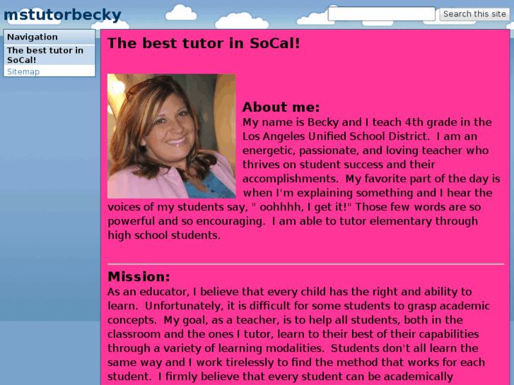 www.mstutorbecky.com