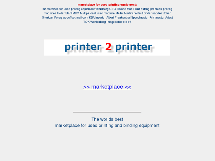 www.printer2printer.com