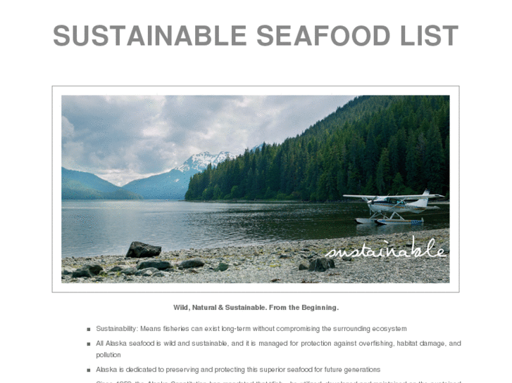 www.sustainableseafoodlist.com