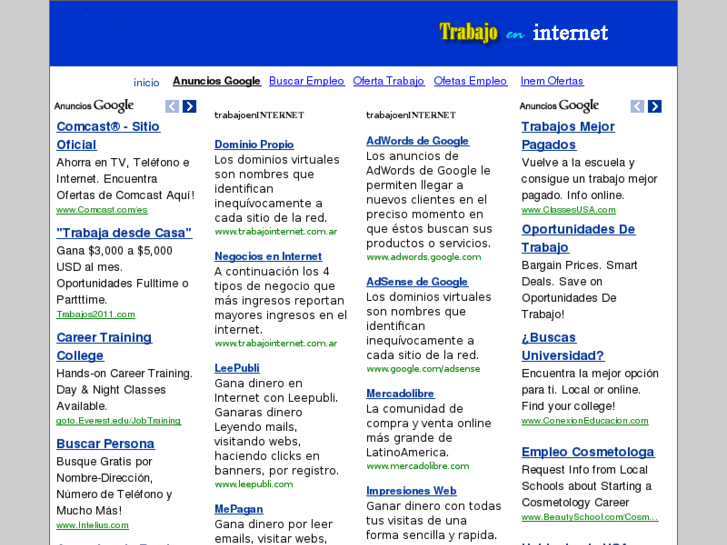 www.trabajointernet.com.ar