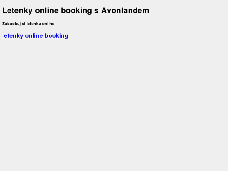 www.avonland.cz