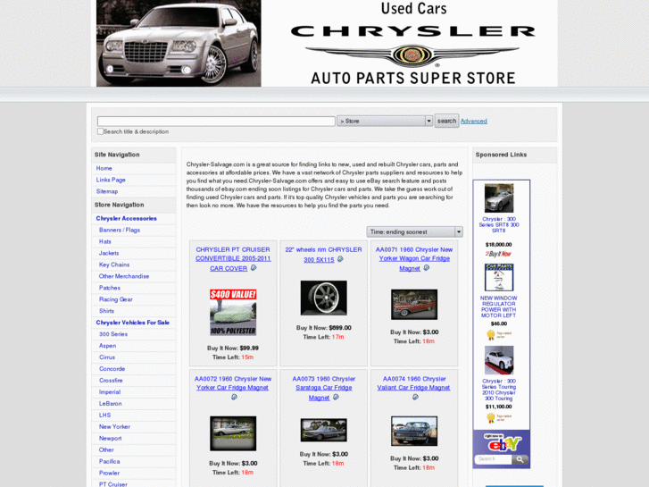 www.chrysler-salvage.com