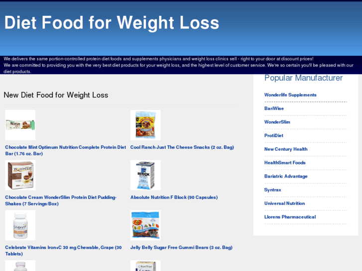 www.dietfoodweightloss.com