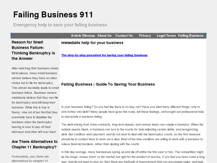 www.failingbusiness911.com