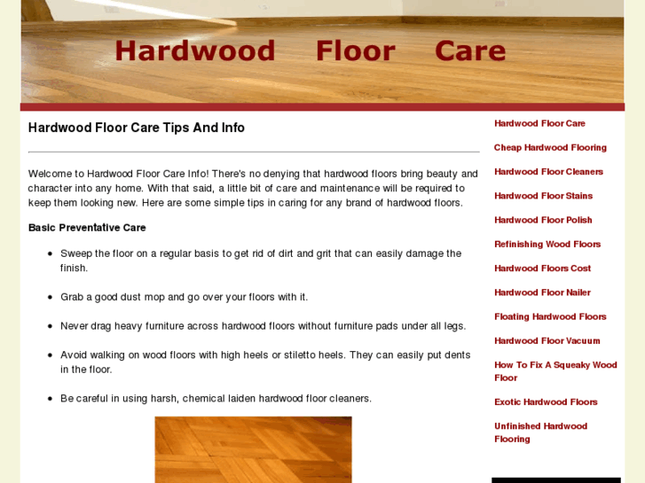 www.hardwoodfloorcareinfo.com