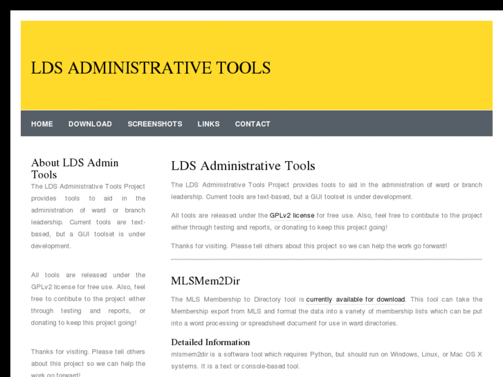 www.ldsadmin.org