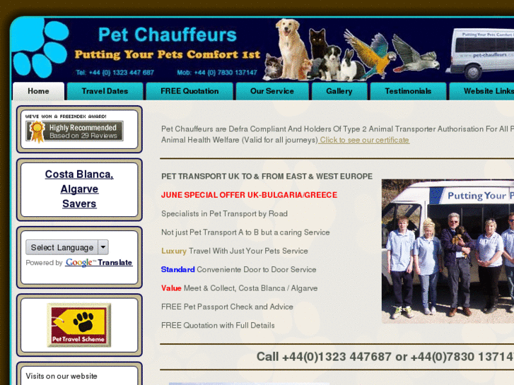 www.pet-chauffeurs.co.uk