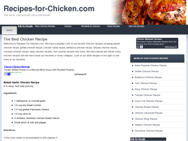 www.recipes-for-chicken.com