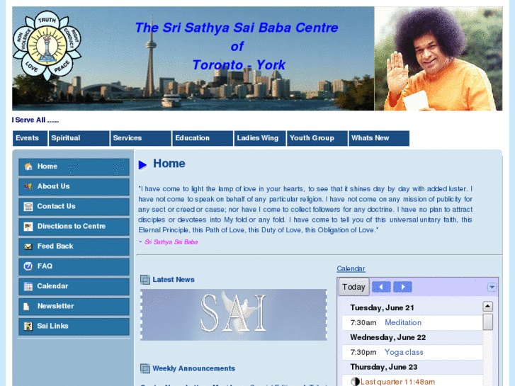 www.sathyasaitoronto.org