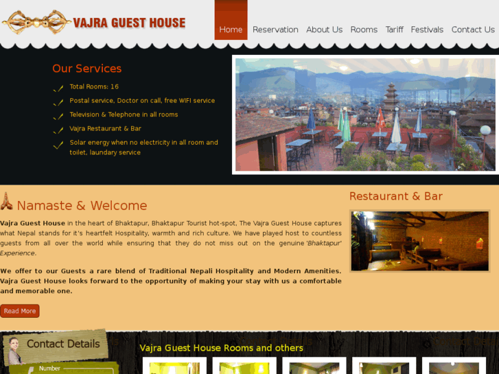 www.vajraguesthouse.com