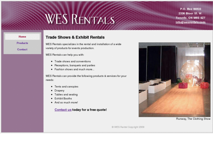 www.wesrentals.com