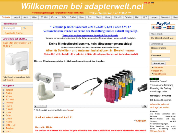 www.adapterwelt.net