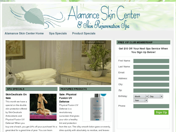 www.alamanceskinspa.com