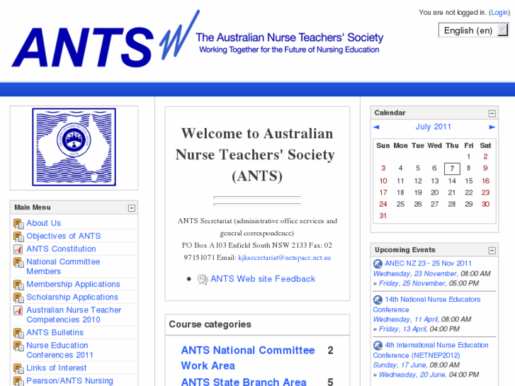 www.ants.org.au