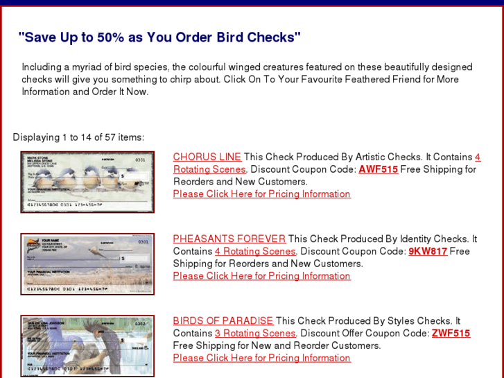 www.birdchecks.com