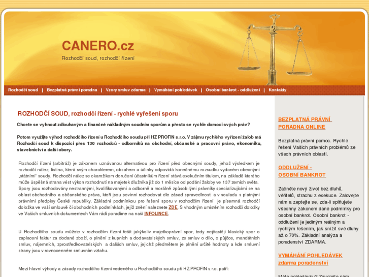 www.canero.cz