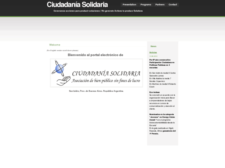 www.ciudadaniasolidaria.org