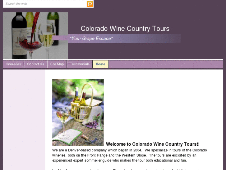 www.coloradowinecountrytours.com