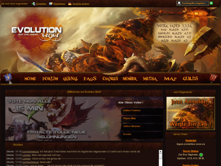 www.evolution-wow.eu