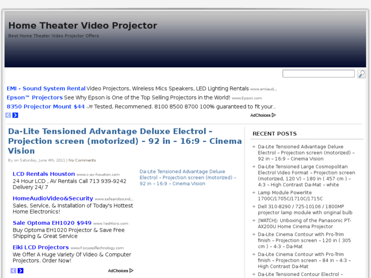 www.hometheatervideoprojector.com