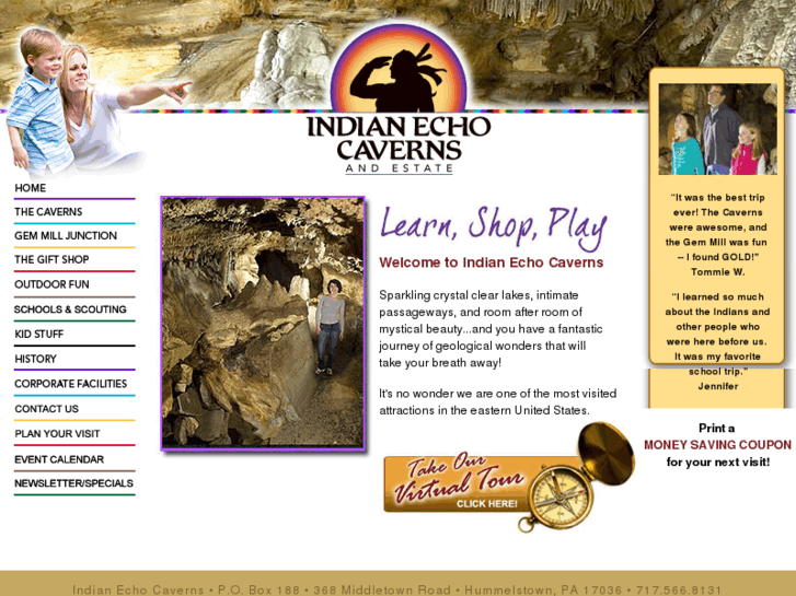 www.indianechocaverns.com