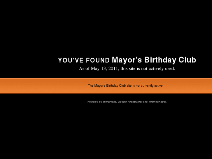 www.mayorsbirthdayclub.org