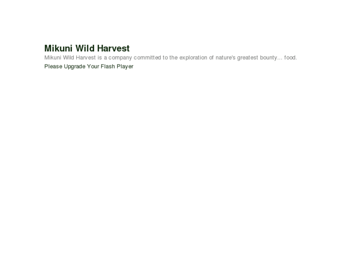 www.mikuniwildharvest.com