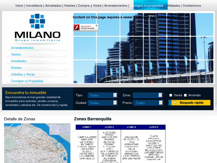 www.milanoinmobiliaria.com