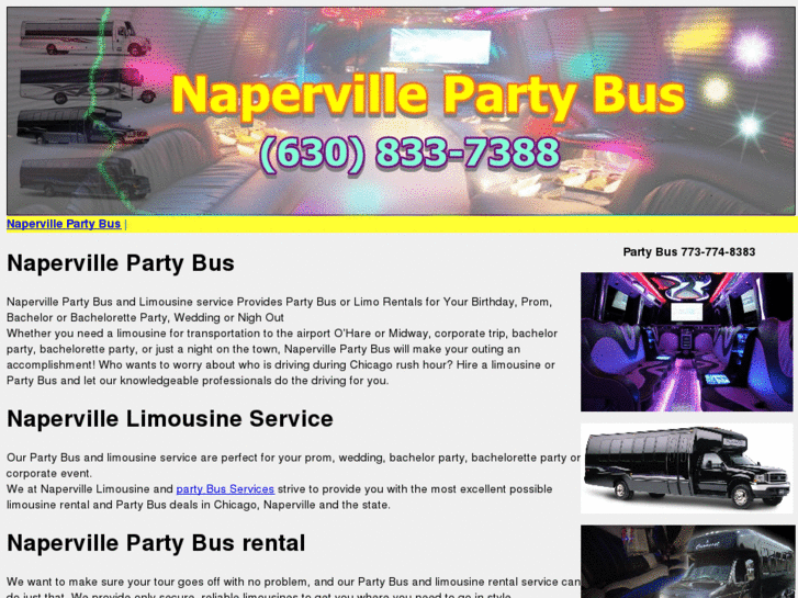 www.napervillepartybus.com