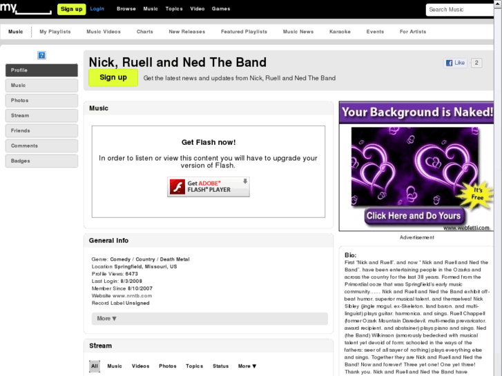 www.nickruellandnedtheband.com
