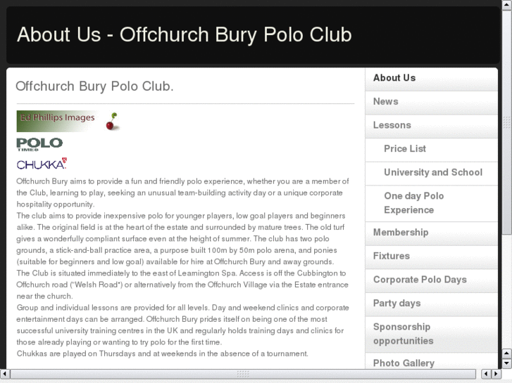 www.offchurchburypoloclub.co.uk