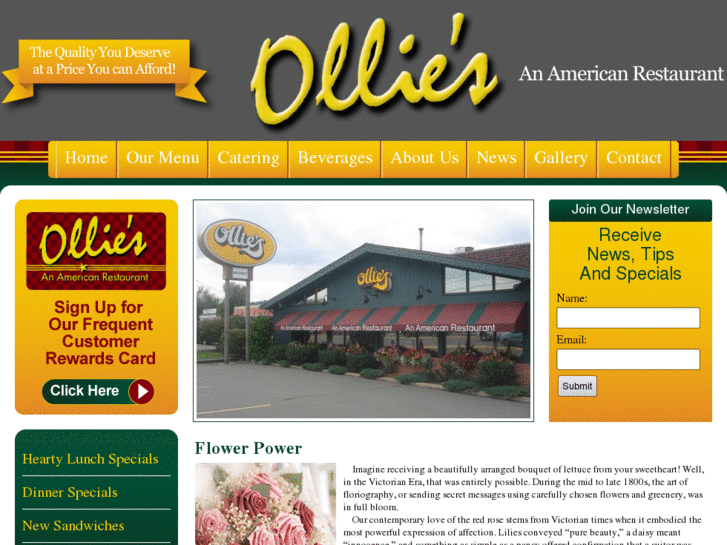 www.olliesamericanrestaurant.com