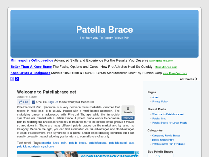 www.patellabrace.net