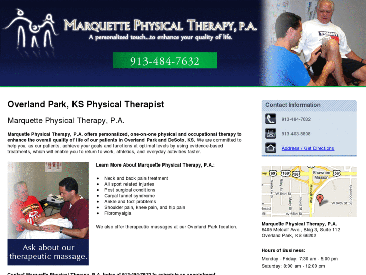 www.physicaltherapyoverlandpark.com